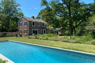 Shelter Island Stylish Farmhouse on 2 Acres with Pool