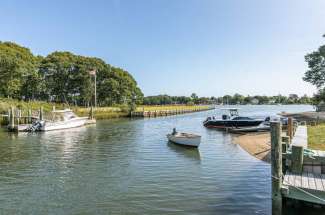 Shelter Island Traditional with Deep Water Dock