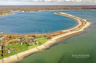 Shelter Island Soundfront Beach House with Dock and Pool