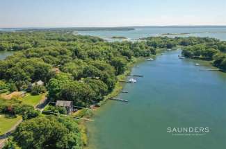 Shelter Island Three Level Reminiscent of a Houseboat