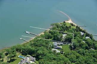 Shelter Island Harborfront with Deep Water Dock and Pool