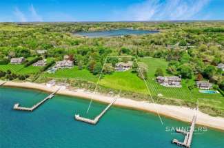 Shelter Island Estate Section Waterfront with Deepwater Dock