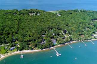 Shelter Island Harbor Front Cape with Guest House